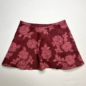 Abercrombie & Fitch Floral Rose Tapestry Circle Skirt